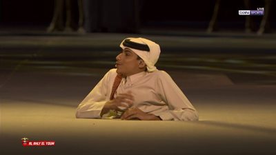 مورجان فريمان والقطري غانم المفتاح يفتتحان حفل كأس العالم 2022