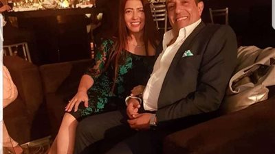 رانيا فتح الله تحتفل بعيد ميلاد زوجها الفنان أحمد صيام