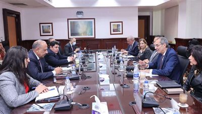 وزيرا قطاع الأعمال العام والاتصالات يبحثان تعزيز التعاون بالتحول الرقمي