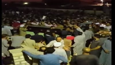 شاهد.. تشييع جنازة اليوتيوبر مصطفى حفناوي