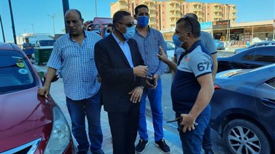 محافظ مطروح يتفقد مدينة العلمين قبل مارثون انتخابات مجلس الشيوخ