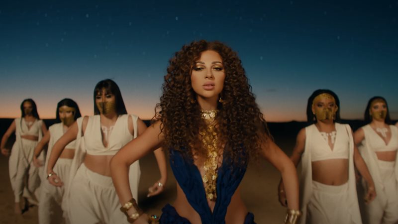 ميريام فارس من كواليس