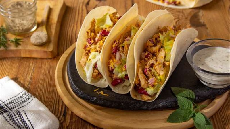 طريقة عمل تاكو