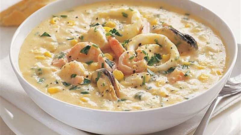 طريقة عمل شوربة السي