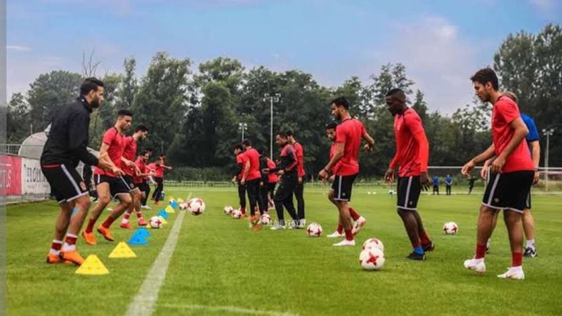 تدريبات نادي الأهلي
