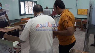 شاهد.. أكبر ناخب يشارك فى انتخابات مجلس الشيوخ