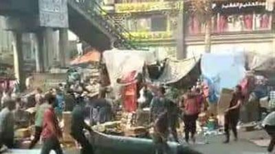 الداخلية تكشف عن أسباب حريق سوق غزة بالموسكي