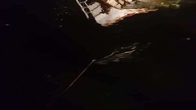 عاجل.. غرق معدية بمياة النيل بالبحيرة