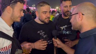 غصب إسرائيلي بعد رفض مشجعين عرب التحدث لوسائل إعلام إسرائيلية بكأس العالم