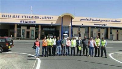 مطار مرسى علم الدولي يستقبل 14 رحلة طيرلن دولية أوروبية