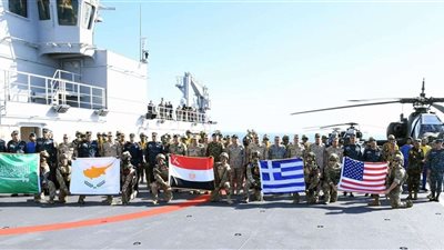 الفريق أسامة عسكر يشهد تنفيذ المرحلة الرئيسية للتدريب المشترك ميدوزا - 12