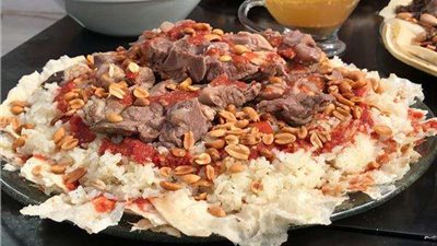 بأسهل طريقة .. طريقة عمل الفتة العرايشي