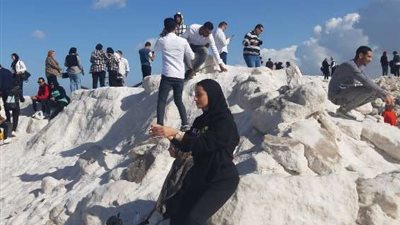 إقبال سياحي على مدينة بورفؤاد لزيارة معالمها السياحية