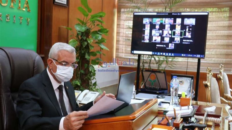 رئيس جامعة المنوفية