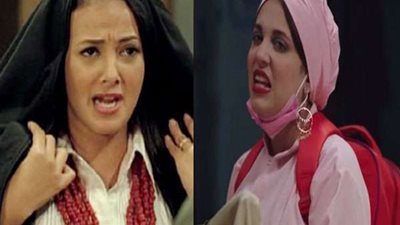 بعد نجاحها في الكبير أوي 6.. شاهد أول لقاء بين دنيا سمير غانم ورحمة أحمد 