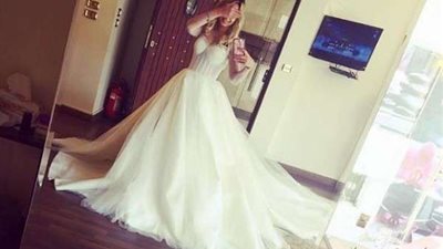 حكاية 4 فساتين زفاف لـ مي حلمي.. صور