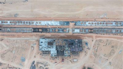 بالصور.. تفاصيل أعمال إنشاء وتنفيذ محطة سفنكس