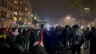 بعد خسارة بلجيكا أمام المغرب.. أعمال الشغب تجتاح شوارع بروكسل
