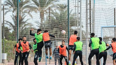 حماس كبير فى مران الدراويش  قبل موقعة سموحة في الدوري المصري