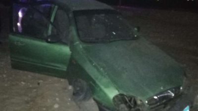 سيارة ملاكي تنهي حياة مهندس بطريقة بشعة على صحراوي قنا