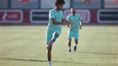 مران الأهلي.. أحمد الشيخ يكتفي بأداء جلسة في 