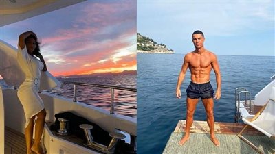 وسط البحر.. جورجينا تصارح رونالدو في لقطة رومانسية (صور)