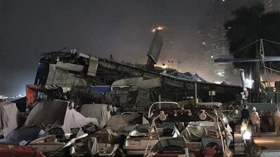 غرق العوامة جولدز جيم السياحية بالكامل