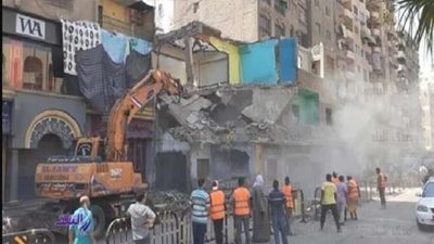 محافظة الجيزة: إغلاق جزئي لـ شارع فيصل بسبب إزالة عقار مخالف