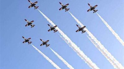 بدء فعاليات العرض الجوي المصري البريطاني HURGHDA AIR SHOW 2022
