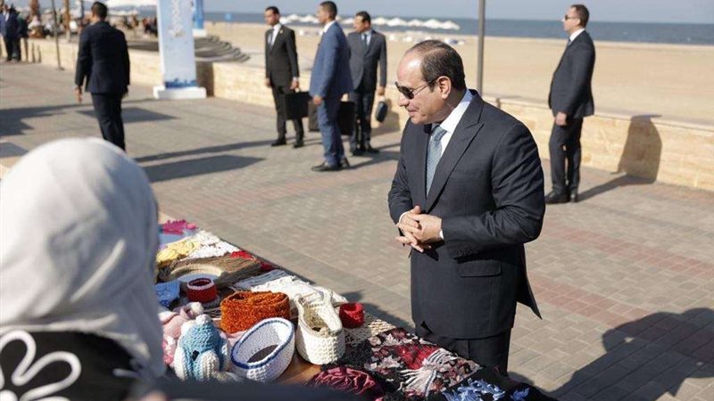 جولة للرئيس السيسي