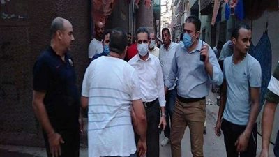 محافظ الغربية ينتقل لموقع حادث انهيار منزل بطنطا.. شاهد