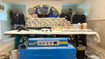 بقيمة 2,5 مليون جنيه.. حصيلة ضربة قوية ضد عصابة تصنيع واتجار «البودر» بالتجمع الخامس