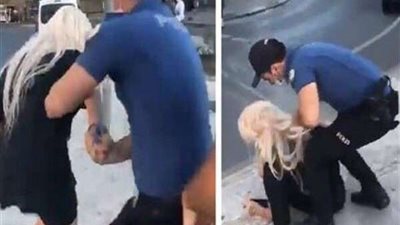 بلطجة النظام.. شرطة أردوغان تعتدي على فتاة بطريقة وحشية