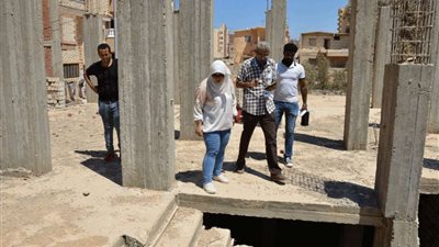 نائب محافظ مطروح تقود حملة مكبرة للمرور على المباني المخالفة بالمحافظة