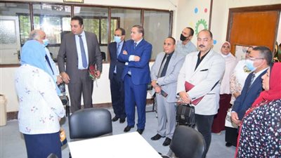 لجنة من الأعلى للجامعات تتفقد الاستعدادات النهائية بكلية التربية النوعية بسوهاج