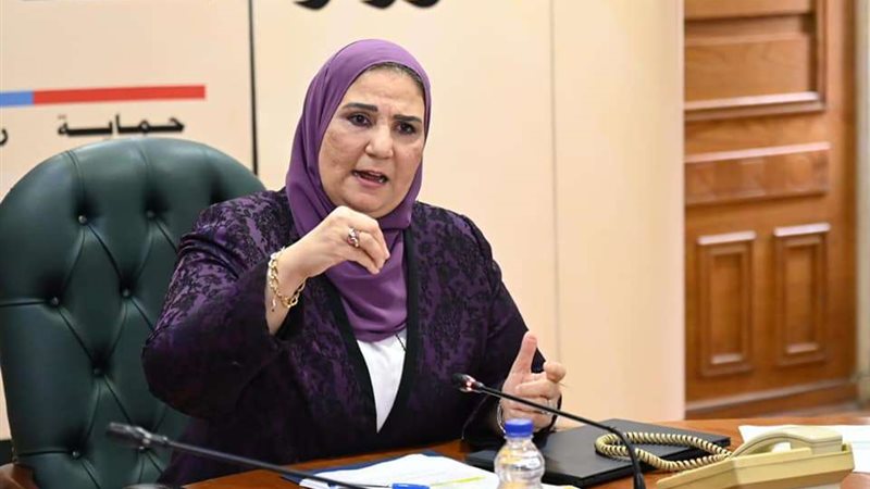 وزيرة التضامن الاجتماعى