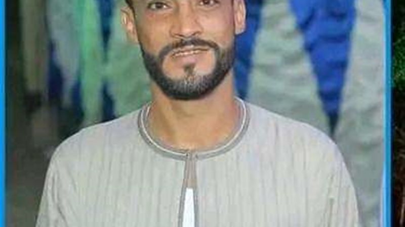 صورة الشاب المتوفي