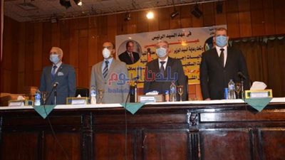 محافظ المنيا يشهد قرعة توزيع 193 وحدة سكنية بمشروع هيئة الأوقاف