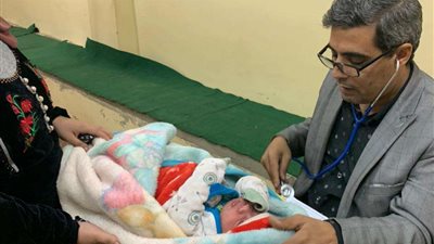 جامعة مدينة السادات تطلق قافلة طبية مجانية بقرية 