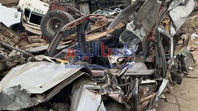 مصرع وإصابة 17 مواطن بحادث تصادم ميكروباص بنقل في أسيوط