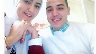 زوج عروس الجنة يطلب إزالة صورها من مواقع التواصل الاجتماعي