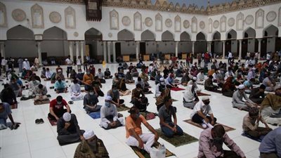 خطيب الجامع الأزهر: نشكر الله على نعمة عودتنا لبيوته