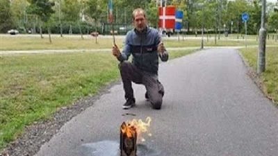 صدمة.. حرق نسخة من القرآن الكريم في السويد (فيديو)