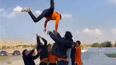 أخرهم إرمي صاحبك.. ألعاب التيك توك تسبب شلل  لبطل الجودو