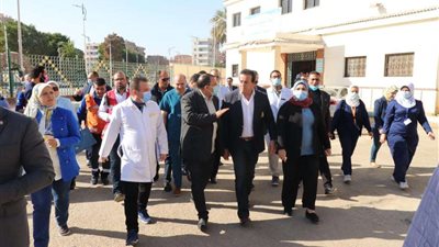وزير الصحة يوجه بسرعة الانتهاء من تطوير مبنى الطوارئ ومركز مناظير الجهاز الهضمي والكبد