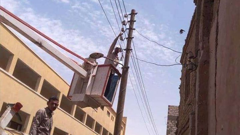 تركيب انارة بالمنيا