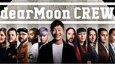 يوساكو مايزاوا يحدد 8 فنانين في رحلة دير مون dearMoon حول القمر