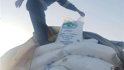 ضبط 12 طن أسمدة زراعية مدعمة قبل بيعها بالسوق السوداء في الشرقية