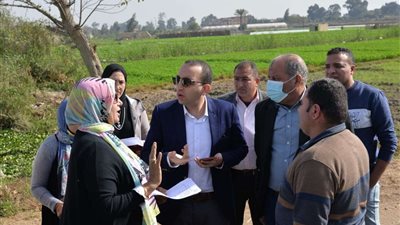 نائب محافظ الإسماعيلية  يتفقد المشروعات الاستثمارية بالخطة المقترحة  للعام المالي المقبل