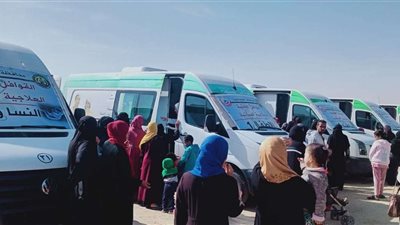 القافلة الطبية المجانية بفايد تستقبل ٥٠٠ مواطن ضمن مبادرة حياة كريمة